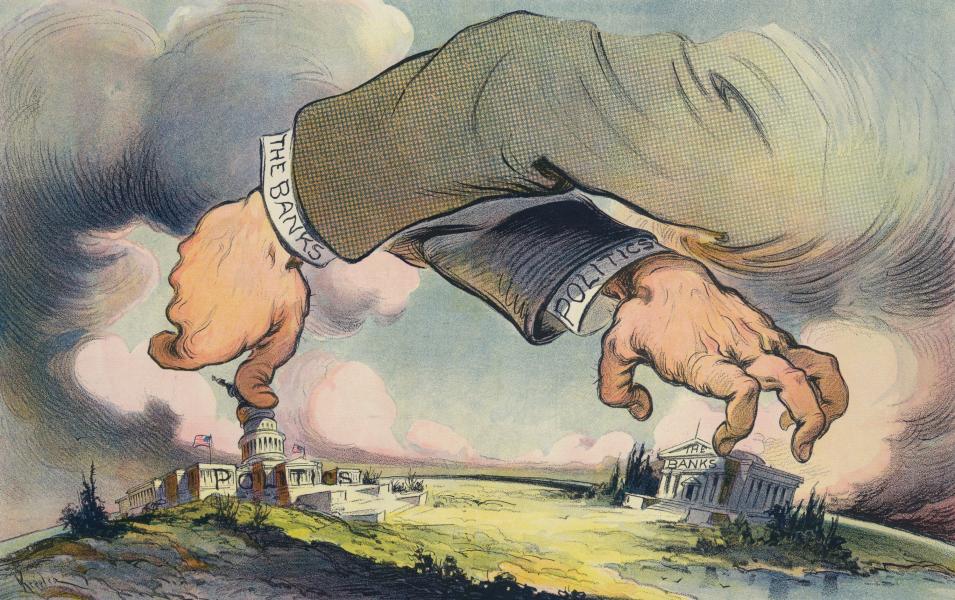 hands across the land political cartoon