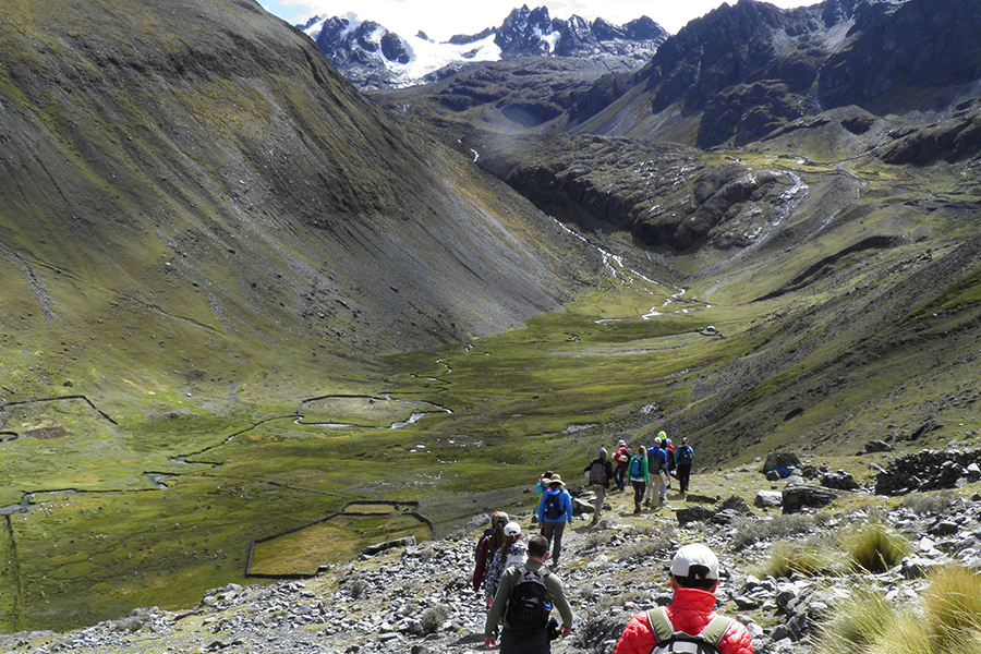 Traveling through Peru